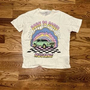 Born To Speed Mustang T Shirt- American Eagle